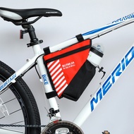 Bike riding bag triangle bag Mountain bike kettle bag front bag saddle bag tool package