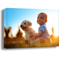 Turn Your Favorite Photos Into Stunning Works of Art Framed Canvas Print 12x16 Personalized and Cust