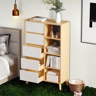 Five-drawer cabinet, simple modern drawer cabinet, bedroom storage cabinet, drawer cabinet, wooden c