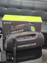 ลำโพงบลูทูธ HOPESTAR A60 รุ่นพรีเมียม เสียงเบสหนัก 5.1 Surround พร้อมไมค์ลอย IPX6
