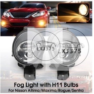 Nissan Frontier Almera Livina Sylphy X-Trail Navara Teana Fog Lamp Spotlight Sport Light Lamp Lampu