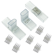5PCS I L T Shape Corner Connector 2Pin 4 Pin Middle Connector with Copper Needle for 12V/24V/220V 28