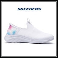 Skechers_แฟลชผ่านเทคโนโลยี Women's Shoes สเก็ตเชอร์ส รองเท้า ผู้หญิง Slip-Ins GOwalk 6 Gowalk Shoes 