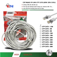 Network Cable (Gray Wire) Pre-punched CAT5E AD-Link/ VP-LINK 6E. 50m/ 40m/ 30m/ 20m/ 15m/ 10m/ 5m. L