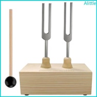 Alia Professional Metal Tuning Forks 432Hz 528Hz Sound Healing Forks  Resonance Box Sound Tool for F