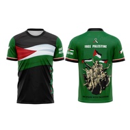 T -shirt Palestine Freedom Free Palestinian Hamas short sleeve long -sleeved full print sublime cust