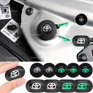 [Thicken] Toyota Car Shock Absorber Gasket Car Door Sound Insulation Silent Pad Sticker Exterior Accessories For Innova Corolla Wigo Fortuner Vios Avanza Altis Camry Hilux Sienta