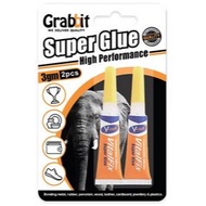 Grabbit Super Glue 3gm x 2pcs