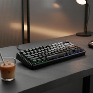 Aula F75MAX Hot-Swappable Mechanical Keyboard, RGB Backlit, Bluetooth/2.4G/USB-C Tri-Mode, Gaming