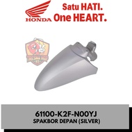 61100-K2F-N00YJ FRONT FENDER (SILVER) HONDA SCOOPY ESP K2F ORIGINAL | FRONT FENDER