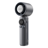 4000mAh พัดลมไอเย็นไฟฟ้าแบบพกพา พัดลมมือถือ 100 ระดับลมแรงพัดลมไร้ใบพัดแบบพกพาแบบชาร์จไฟได้ด้วย Ice 