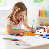 24 Pcs Wooden Mini Cutting Board with Handle Unfinished Craft Mini Charcuterie Boards Paddle Blank S