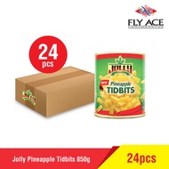 Jolly Pineapple Tidbits 850g X 24