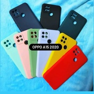 Oppo A15 2020 Silikon Soft Case Macaron Soft Candy Slim Warna Polos