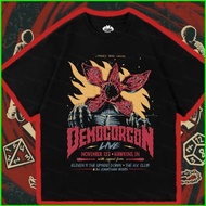 New T-Shirt Stranger Things 5 ELEVEN Demogorgon Short Sleeve Summer S-5xlSize S-5XL