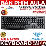 Aula AK105 Office Wired Keyboard 100% New