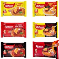 Bundle PACKAGE CONTAINS 5PCS INSTANT NOODLES RICHEESE NABATI RAMEN SPICY CHEESE FRIED NOODLES SPICY 