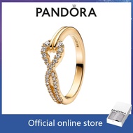 S925 sterling silver agent to purchase products birthday gift Infinite Lab-grown Diamond Pavé Double