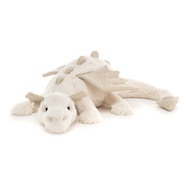 JELLYCAT Snow Dragon (SNW2DD) Snow Dragon Plush Toy