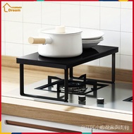 🇸🇬Free shipping🇸🇬 Free shipping Tempered Glass Kitchen Storage Rack Shelves Induction Cooker Stand Countertop Pot Cover Seasoning Gas Hood Rack Stove Rack Oven Rack NIVO