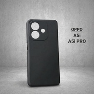 Oppo A5i, A5i Pro plain black case | Oppo flexible phone case provides comprehensive phone camera pr