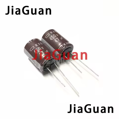 10pcs NEW NIPPON KXG 450V47UF 18x25MM NCC 450v 47uf electrolytic Capacitor 47UF 450V CHEMI-CON 47uf/