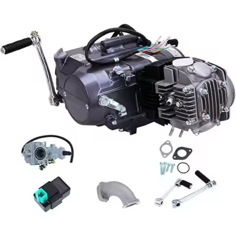 125cc Engine 4 Stroke Motor Single Cylinder with Air-Cooled Motor Engine Pit Dirt Bike for Honda CRF
