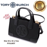 [ORIGINAL] TORY BURCH Ella Micro Tote Black Original Tas Tory Burch