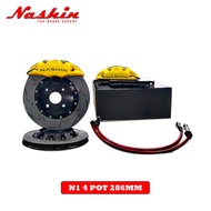 Perodua Myvi 2018+ - Nashin N1 Mini 4 Pot Big Brake Kit (286mm)