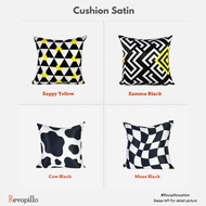 Cushion Cover Monochromesatin 40x40 - Cover Only