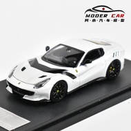 Little Toy 1: 64 Ferrari F12 TDF Front Center V12 Alloy Car Model Ornaments