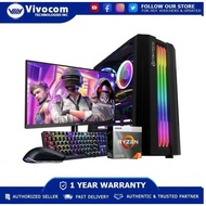 AMD RYZEN 3 3200G PROCESSOR A520m MOTHERBOARD 8Gb 3200Mhz 1Tb Hdd+120Gb SSD 21.5'' LED MONITOR Be6