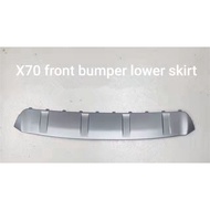 ✪ Proton X70 Front Bumper Lower Skirt Original Geely Or Local China (Metallic Grey Spray Paint)