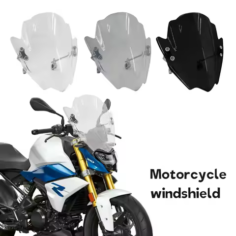 For BMW G310R R1200R R1150R G 310 R Universal Windshield Covers Motorcycle Windscreen Adjustable Win