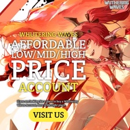 Wuthering Waves - Affordable Low/Mid/High Price Account Sea Server Only, Single Log PROMO1