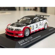 [Ready Stock] 1/43 Mini Cut BMW BMW M3 GTR E46 Flame Red Lips, Superb Speed Machine Same Style as Sp