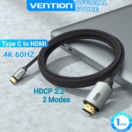 Vention Type C to HDMI Cable Suoport HDCP2.2 4K 60Hz 3D Visual TV Screen Display USB C to HDMI Cover