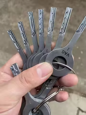 New Arrival HU66 7PCS/lot for Volkswagen Car Door Lock Opening HU 66 Auto Lock Smith Tools