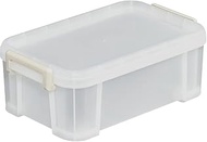 SANKA NTK-41SCL Storage Box with Lid, Container for Trax, 41, S, Transparent, (W x D x H): 10.0 x 16
