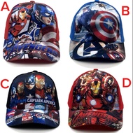 Avengers Civil War Captain America Iron Man Baseball Cap (Kids size / Saiz Budak / Saiz Kanak-Kanak)