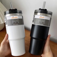 30oz แก้วเก็บความเย็น (แบรนด์PANDA / HAN) แก้วเยติ สแตนเลสแท้304 แก้วน้ำ แก้วสแตนเลส แก้วสูญญากาศ ขว