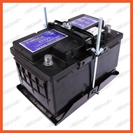 Adjustable Car Battery Tray Holder Base + Hold Down Clamp Bracket Kit - Tray Tapak Bateri Kereta NS40 NS60 NS70 DIN55