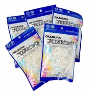 [HCM]Combo 5 gói tăm chỉ nha khoa Okamura 90P