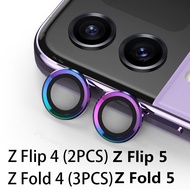 กล้องปกป้องหน้าจอสำหรับ Samsung Galaxy Z Z Fold 5 4 Flip 5 4เลนส์กล้องถ่ายรูปกระจกนิรภัยสำหรับ Z Flip 5 4แก้วป้องกันฟิล์ม