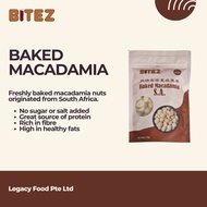 BITEZ Baked Macadamia (200g) - Unsalted