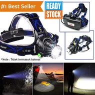 High Power Headlamp LED Cree Lampu Senter Kepala Outdoor Adventure Survival Camping Penjelajahan Ala