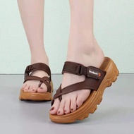 Newest Arrival Excellent Quality Brazilian KT double strap velcro womens korean fashion  Wedge Sandals Suitable for Women