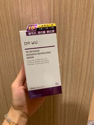 Dr.wu 超A醇煥顏緊緻精華1.5%