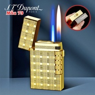 HỘP QUẸT BẬT LỬA DUPONT 2 CHẾ ĐỘ LỬA THƯỜNG-LỬA KHÒ THIẾT KẾ VÂN CARO ÂM VANG ẤM