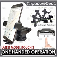 CAR UNIVERSAL ONE HAND OPERATION HANDPHONE HOLDER HANDPHONE MOUNT